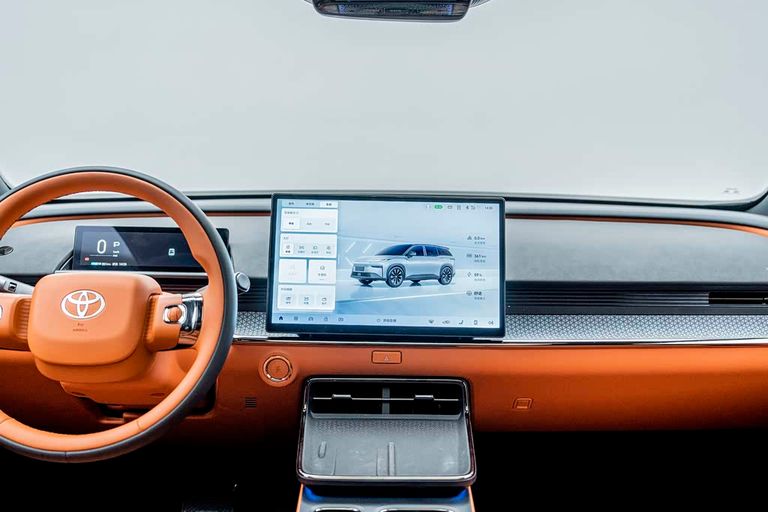 Toyota BZ3X - interior